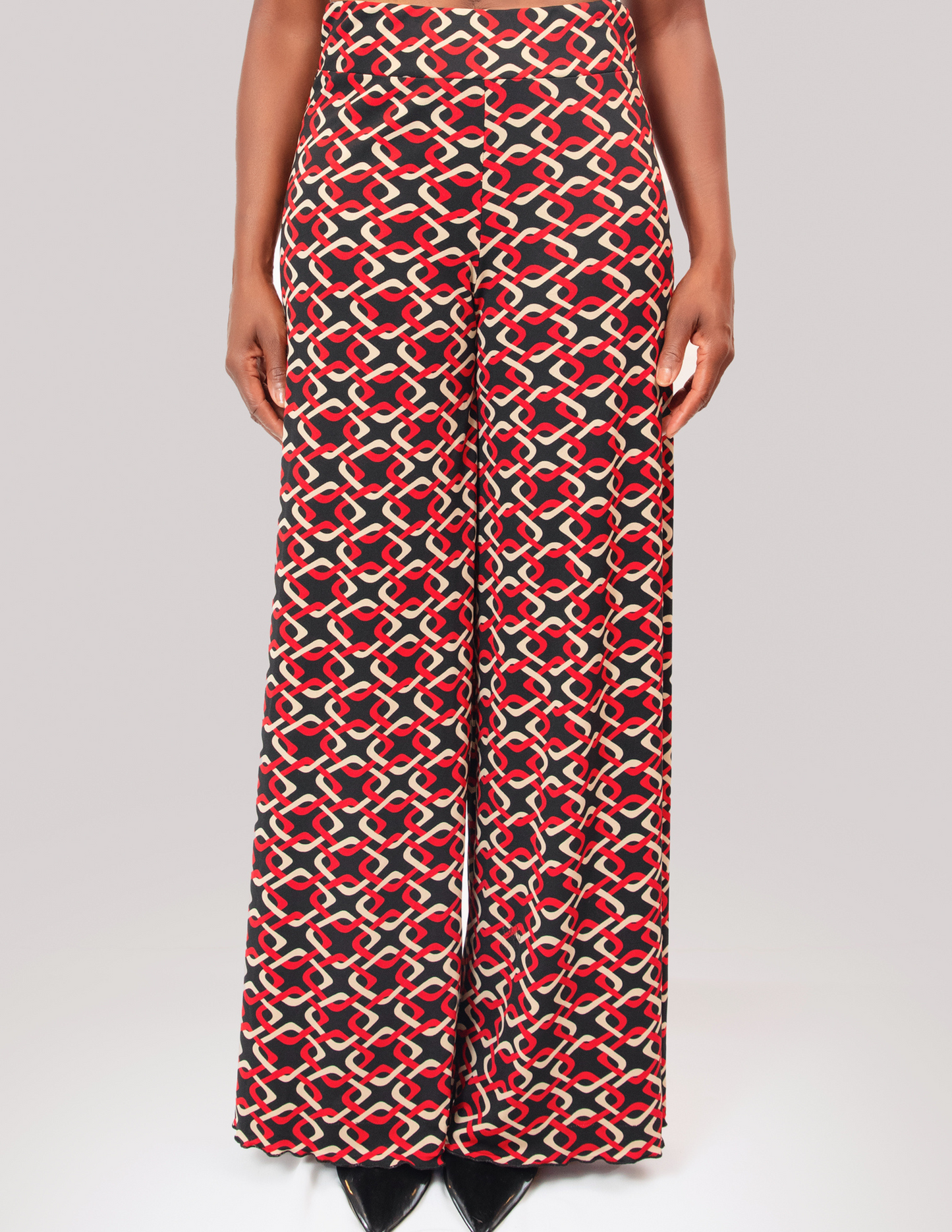 Printed jersey pant