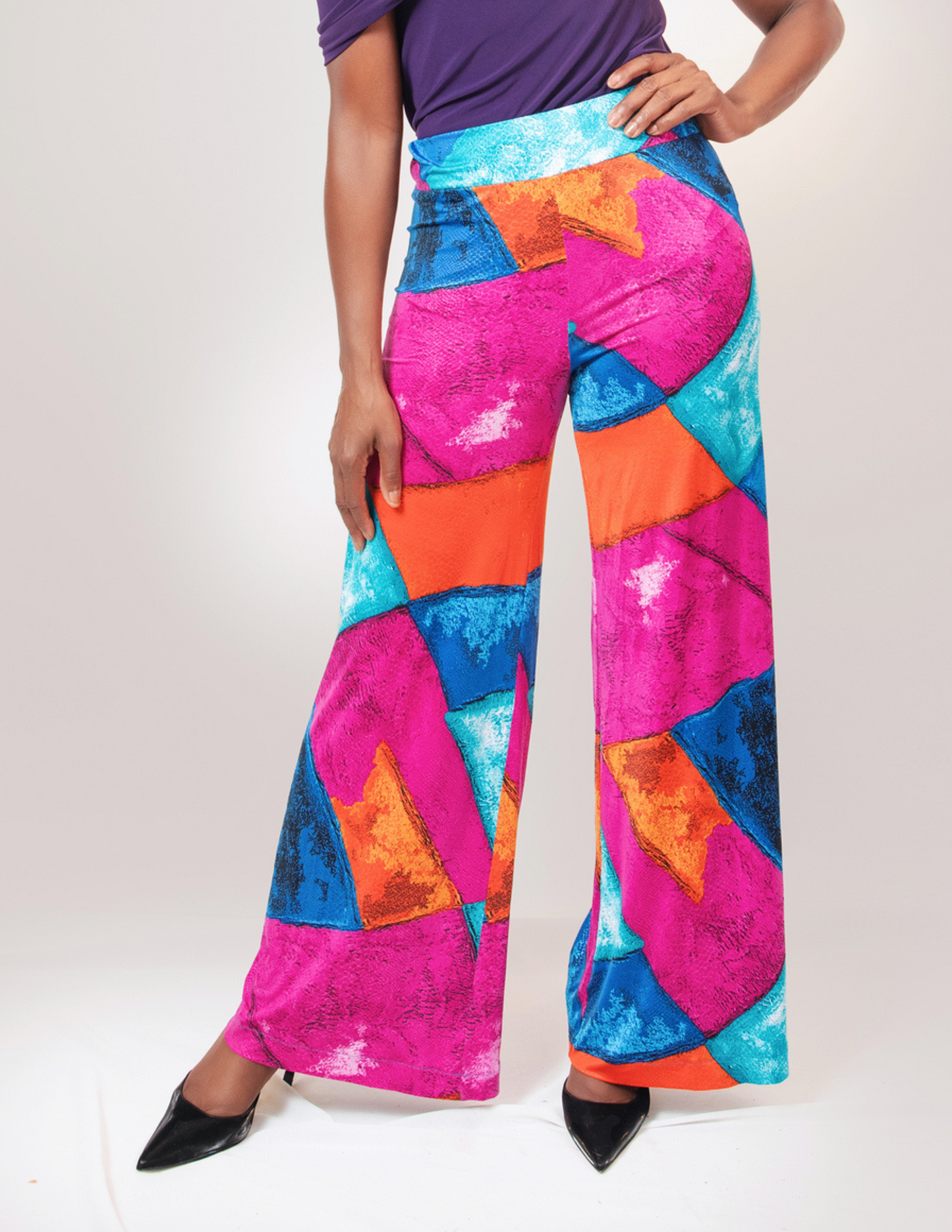 Colorful jersey pant